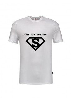 T-Shirt Super Nurse 1 White