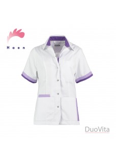 Haen Nurse Uniform Bente White Purple