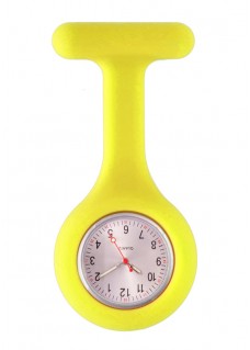 Silicone Nurses Fob Watch Standard Yellow