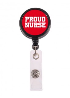 Retracteze ID Holder Proud Nurse