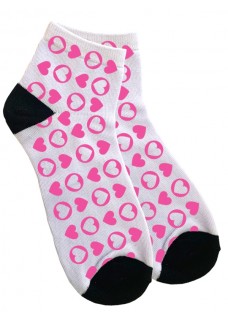 Women's Ankle Socks Sweet Hearts