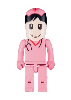 USB Flash Drive Memory Stick Nurse Pink