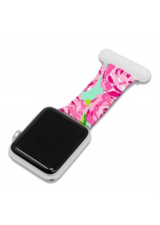 Silicone Strap for Apple Watch Roses