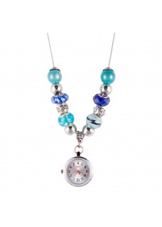 Necklace Watch Beads Pearl Turquoise