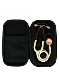 Hospitrix Stethoscope Professional Line Pink Gold Edition White + Free Premium Case