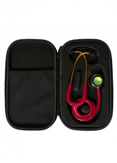 Hospitrix Stethoscope Professional Line Metal Rainbow Edition Raspberry + Free Premium Case