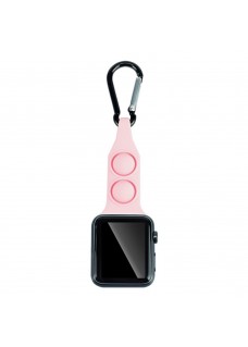 Silicone Strap for Apple Watch Carabine Pink