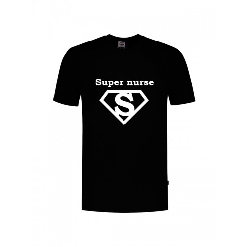 T-Shirt Super Nurse 1 Black
