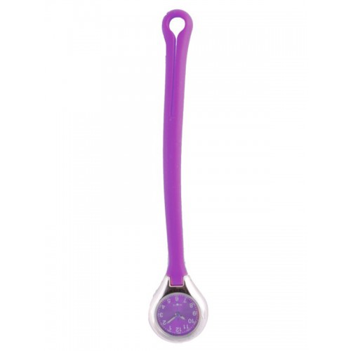 Silicone Hang Watch Purple