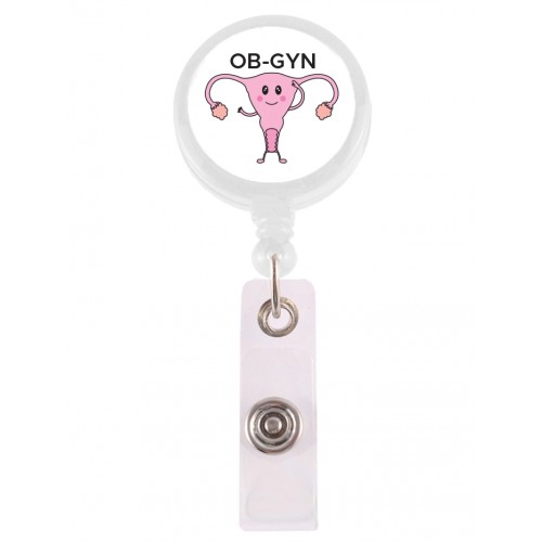 Retracteze ID Holder OB-GYN with FREE name print