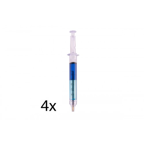 Syringe Pen Blue 4pcs 